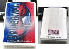 Spider-man Marvel Zippo Oil Lighter 2004 MIB Rare