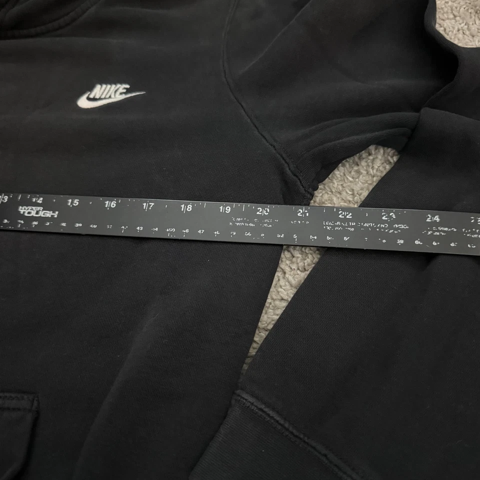 Nike Pullover Sudadera con Capucha Chaqueta Sudadera Atlética Para Mujer - Talla S Negra Foto 3 de 4