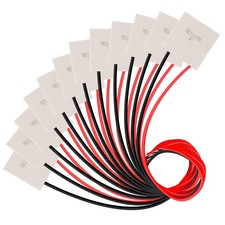 12 PCS TEC1-12706 Heatsink, Thermoelectric Cooler, 60W, 12V, 5.8A, 40x40MM,Plate