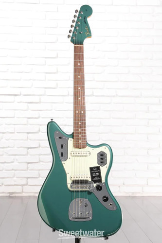 Fender Vintera III Mid '60s Jaguar Electric Guitar - Sherwood Green Metallic