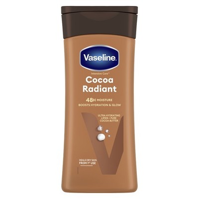 Vaseline Essential Moisture Cocoa Radiant Lotion 400 ml - 1er Pack Intensivpflege