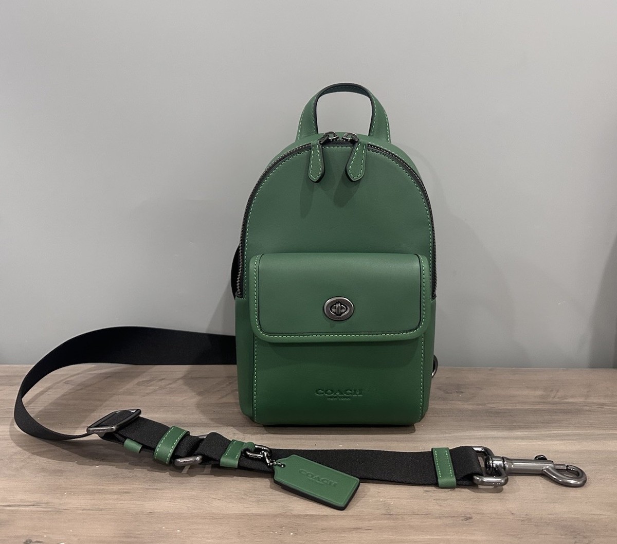 バッグ OLD Coach archive Mini Backpack Green OLD Coach archive Mini Backpack Green | eBay