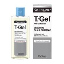 Neutrogena T/Gel Anti Dandruff Shampoo for Sensitive Scalp 150 ml (Pack of 1) 