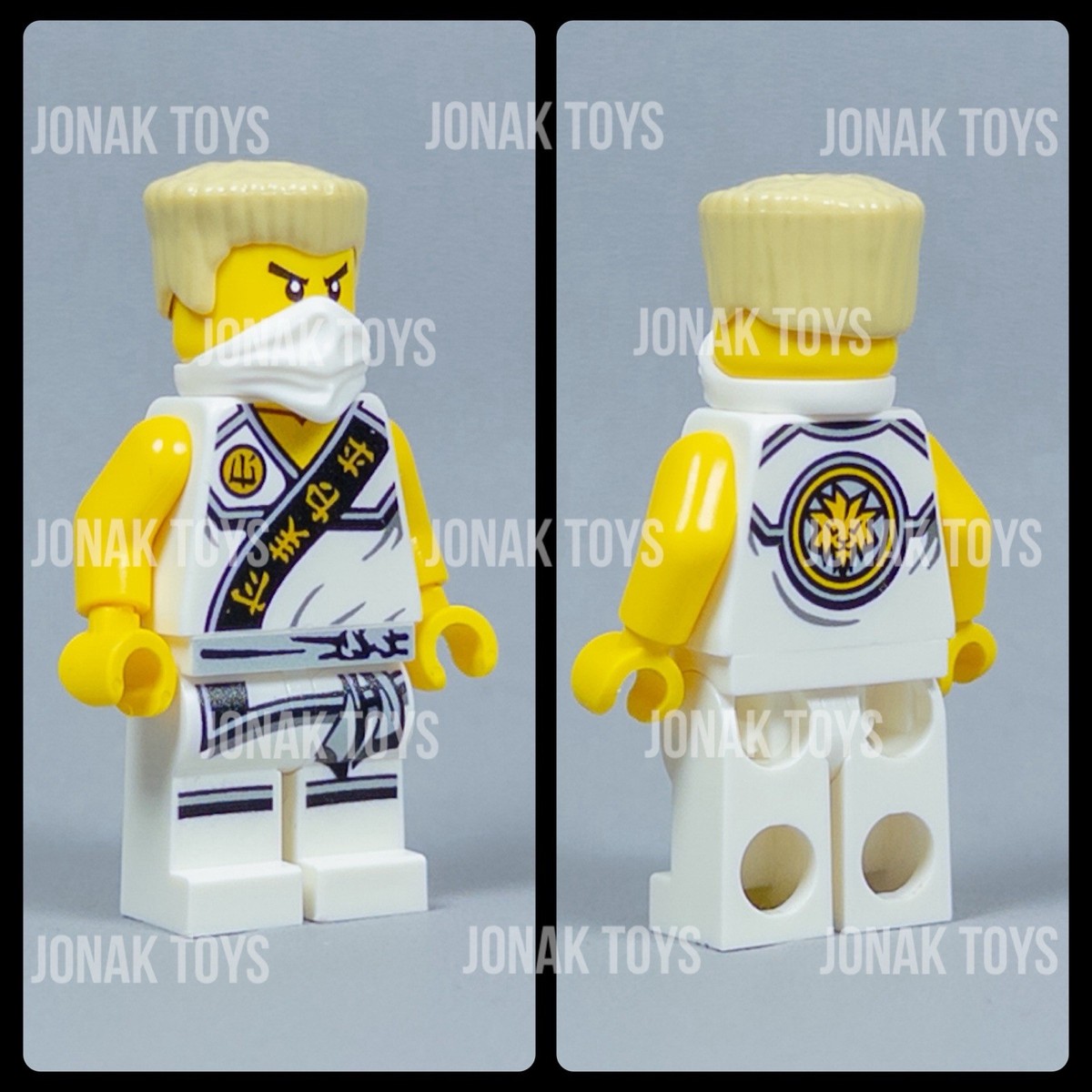 LEGO Ninjago Zane Tournament Of Elements Robe Custom Minifigure | eBay