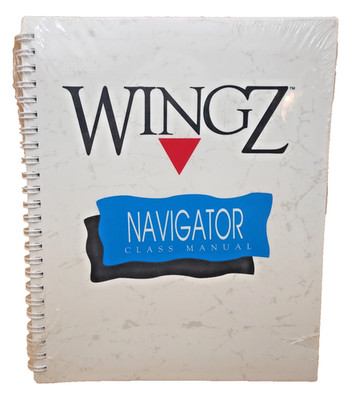 Vtg Wingz Navigator Class Manual Informix Software Training Guide Sealed 1990