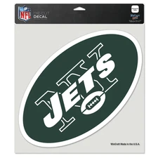 NEW YORK JETS LOGO 8"X8" COLOR DIE CUT DECAL NEW WINCRAFT ✈
