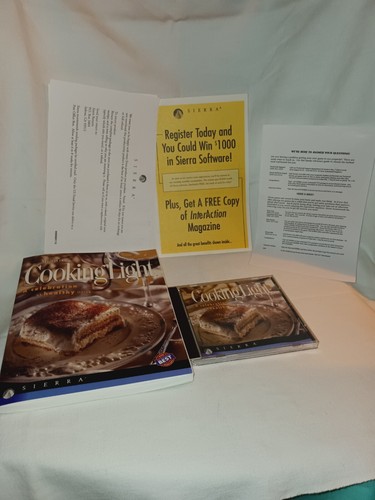 MASTERCOOK Cooking Light CD Rom - A Celebration of Healthy Living - Picture 4 of 5