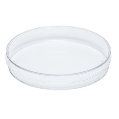 Petri Dish, Polystyrene, 60x15mm, 3 Vents, E.O. Sterile,  (25 Packs of 10)