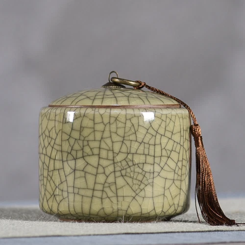 1 Stück 3,86 Zoll Longquan Seladon Versiegelt Kanne Keramik Tee Verpackung Box Reise Tragbar - Bild 33 von 39