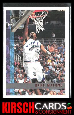 Karl Malone 1997-98 Topps #166 Utah Jazz | eBay