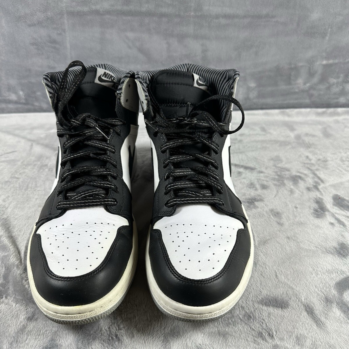 Size 12 - Air Jordan 1 Retro OG High Barons with extra laces and