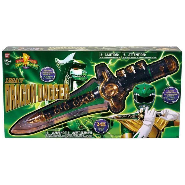 Bandai Mighty Morphin Power Rangers Legacy Dragon Dagger 12 inch Sword for sale online | eBay