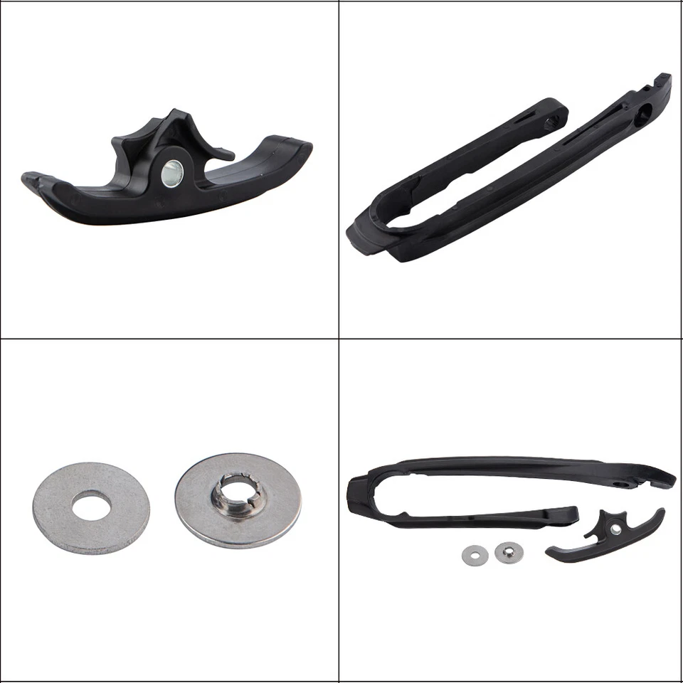 Deslizante de cadena basculante para KTM 150 250 300 350 450 500 SX XC XC-W EXC EXC-F negro Foto 4 de 4