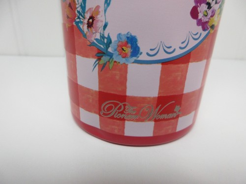 Pioneer Donna Slim Can Koozie Acciaio Inox 12oz Sweet Romance Gingham Rosso Nuovo - Foto 13 di 30