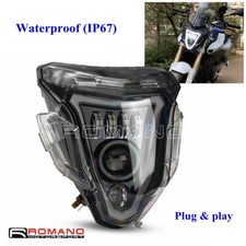 Gruppo Faro Proiettore LED DRL Hi/Lo Fascio Per BMW F800R 2015-19 Impermeabile