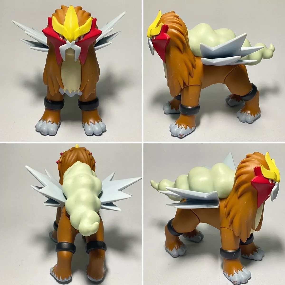 Pokemon - Entei Raikou and Suicune with 2 poses 3D model 3D printable