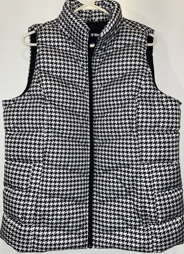 Quilted Puffer Vest Black 