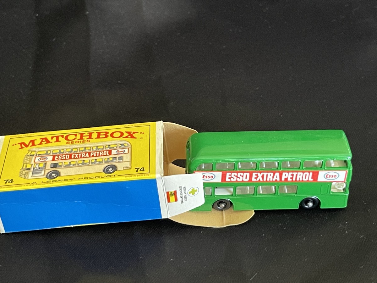 Esso Extra Petrol Matchbox Daimler Bus No 74 Matchbox 