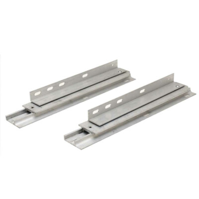 Crownline Boat Lounge Seat Slides 60775 | 15 Inch Aluminum (Pair)