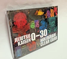 NEW Jujutsu Kaisen Hologram Clear Card 0-30 2025 Jump limited