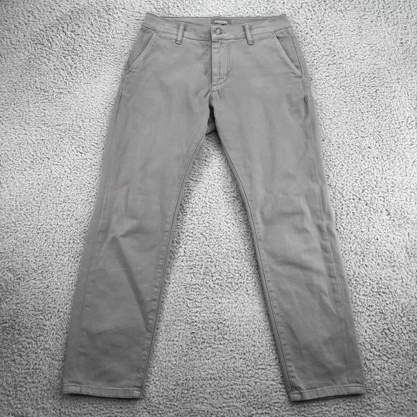 S 28x27 (fits 29x26) Gray Stretch Pants