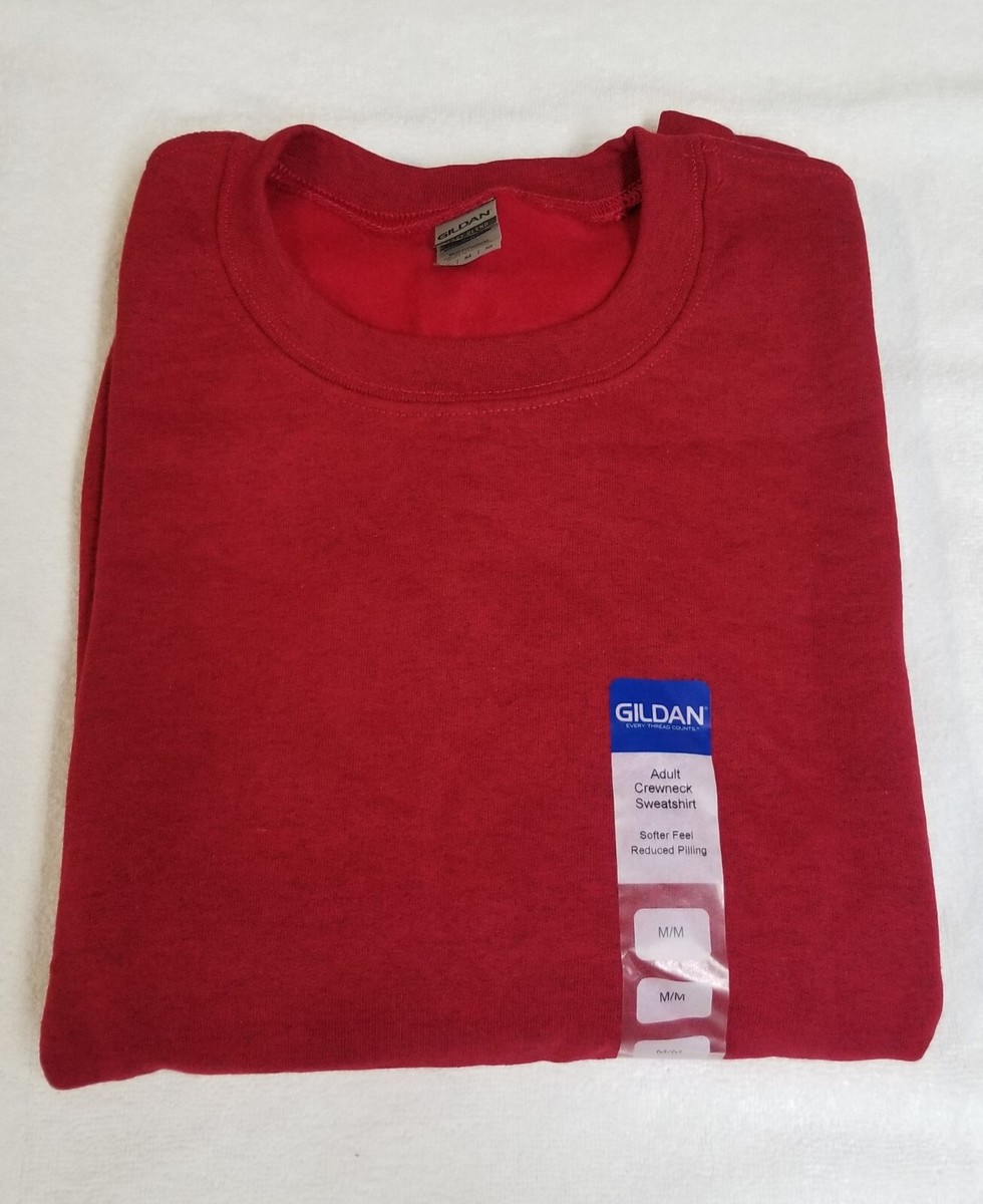 Gildan Heavy Blend Crewneck Sweatshirt - Unisex Adult Sweatshirt In Garnet & Other Colors