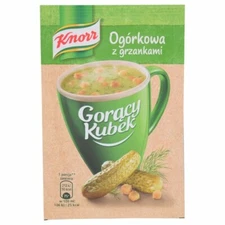 Knorr Goracy Kubek Ogorkowa z Grzankami Sour Pickle Soup 13g Bag (5-Pack)