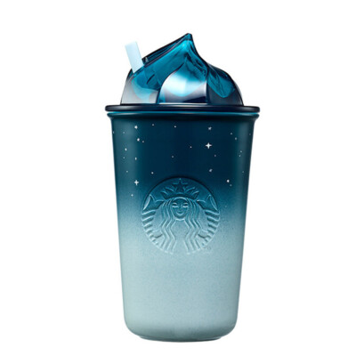 Starbucks Korea Night sky ceramic cold cup 355ml 2020 Summer 3th Limited