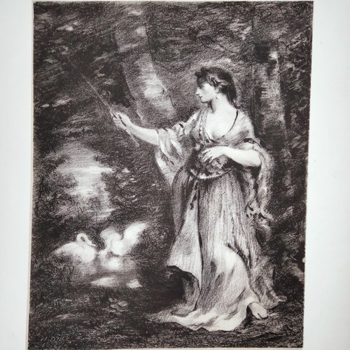 Narcisse Diaz de la Peña Les Maléfices de la Beauté Lithographie Originale XIXe - 第 1/8 張圖片