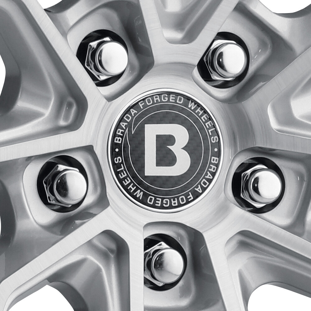 20" Brada CX3 20x9 20x11 Silver Forged Concave Wheels Rims Fits Audi R8 Gen 2/3