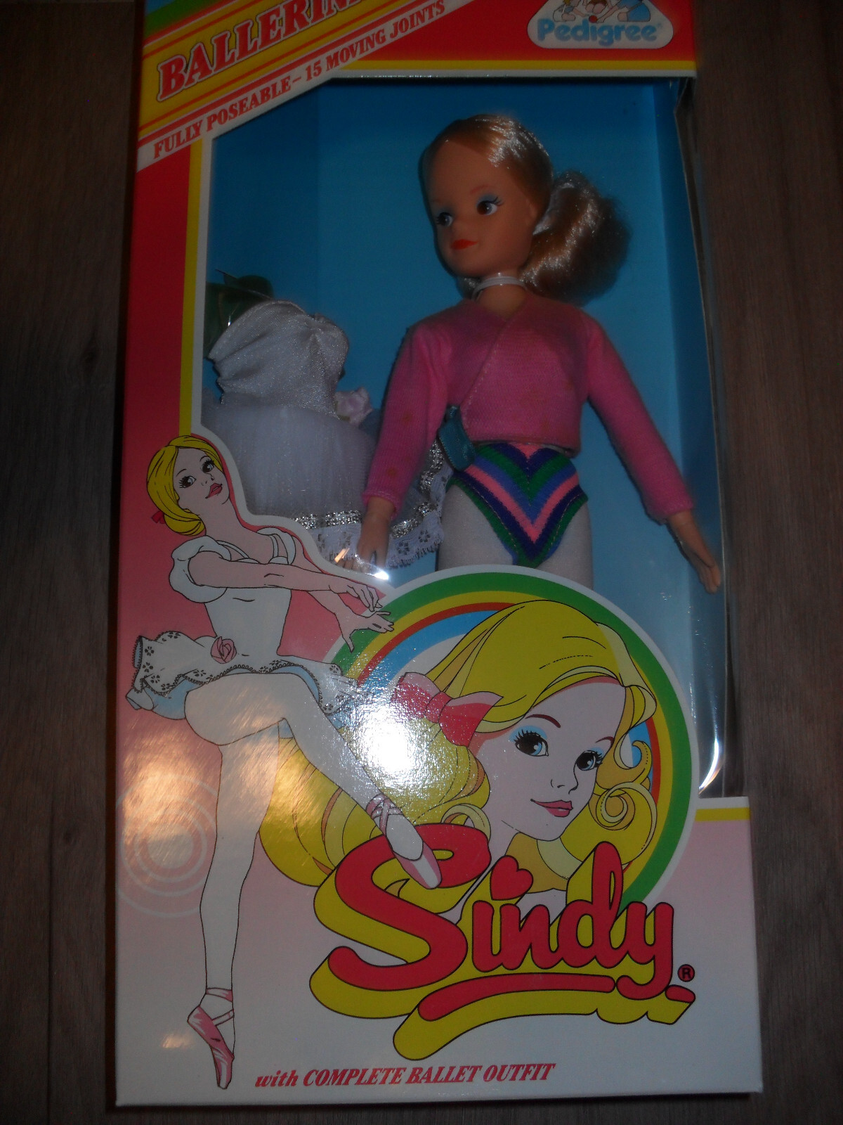 Muñeca sindy pedigree ballet ballerina