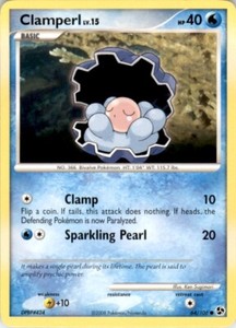 2008 Diamond & Pearl Great Encounters #64 Clamperl EX-MT