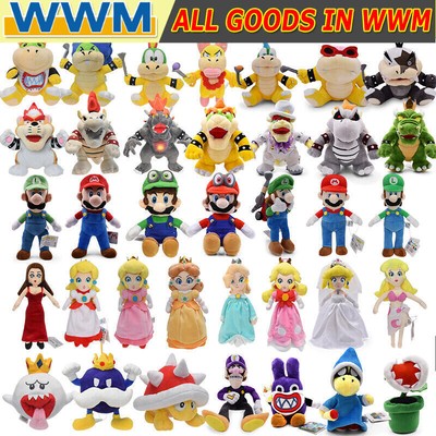 Super Mario Bros Plüsch Plüschtier Stofftier Spielzeug Kinder Geschenke Toys DE