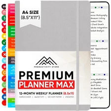 Productivity Store Planner Pro Max (8.5x11) 12 months undated