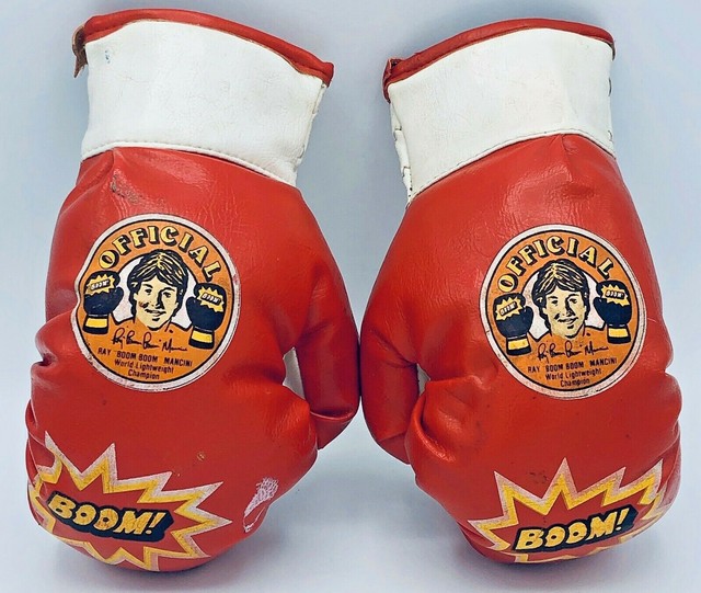 1980's Vintage Ray "Boom Boom" Mancini Kids Play Toy Boxing