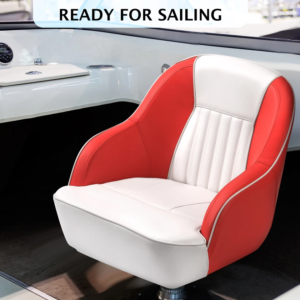 Fishing Boat Seat Captain Bucket Seat With Thickened Sponge Padding Foto 3 de 4
