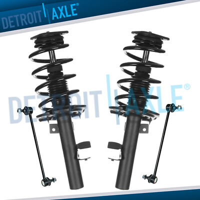 Front Struts w/ Coil Spring Sway Bars Kit for 2014 - 2020 Ford Transit Connect