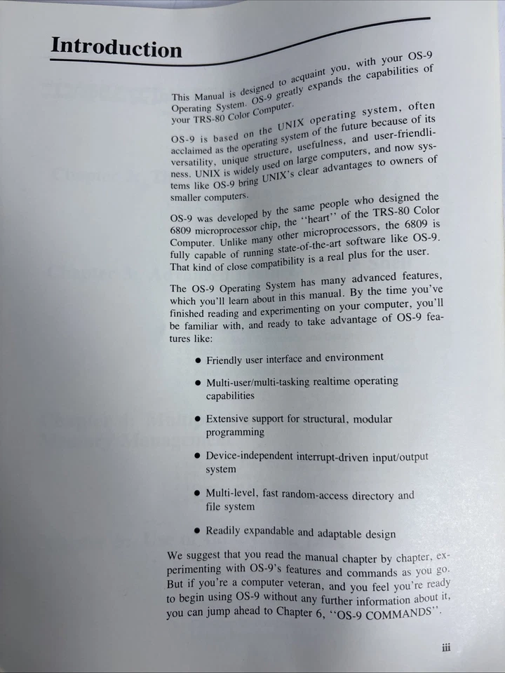 Vintage Tandy OS-09 Reference Manual - Image 3 of 4