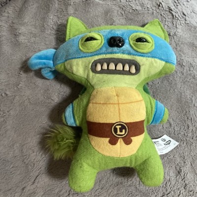 Limited Edition 9'' GN Plush TMNT Leonardo Fuggler Series BL Band Nickelodeon Toy