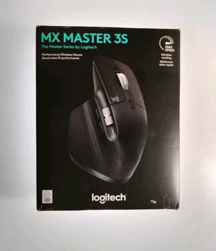 Logitech MX Master 3S Wireless Mouse - Graphite