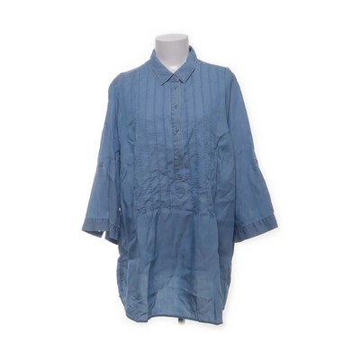 Walbusch, Bluse, Größe: 48, Blau, Lyocell, Denim, Damen #lZz