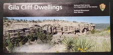 Gila Cliff Dwellings National Monument Official NPS Unigrid - Brochure / Map