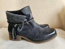 Rieker fee 93 dark blue ankle boots. . sz39. gently worn.
