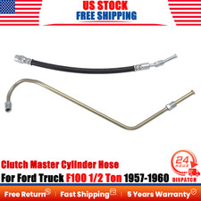 Clutch Hydraulic Master Cylinder Hose Line For Ford Truck F100 12 Ton 1957-1960
