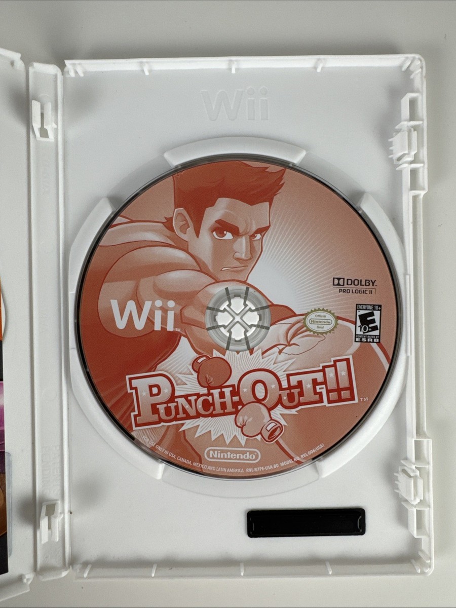 Wii) Punch-Out!! Nintendo Selects Cover (Nintendo Wii, 2009) CIB