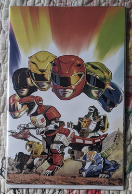 Mighty Morphin Power Rangers Zord Quest #1 1:15 Gorman Virgin Variant Boom!