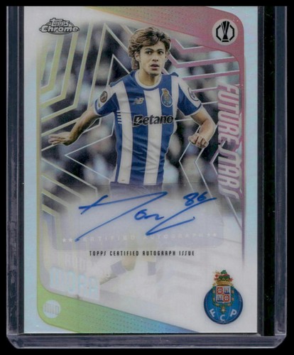 2025-26 Topps UEFA Club Competitions Rodrigo Mora Future Stars Autographs