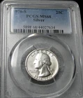 1976-S Washington Quarter Silver ---- PCGS MS-68 Graded Coin ---- #640C