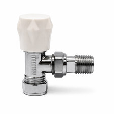 15mm Chrome Plated Radiator Valve BS2767-10 Manual Control