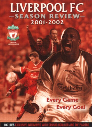 リバプールFCオフィシャルDVD 2001-2002 SEASON REVIEW Liverpool - Season Review 2001-2002 (DVD, 2002) for sale